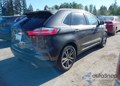 2020 Ford Edge Titanium from USA, damaged, VIN 2FMPK4K99LBB58279